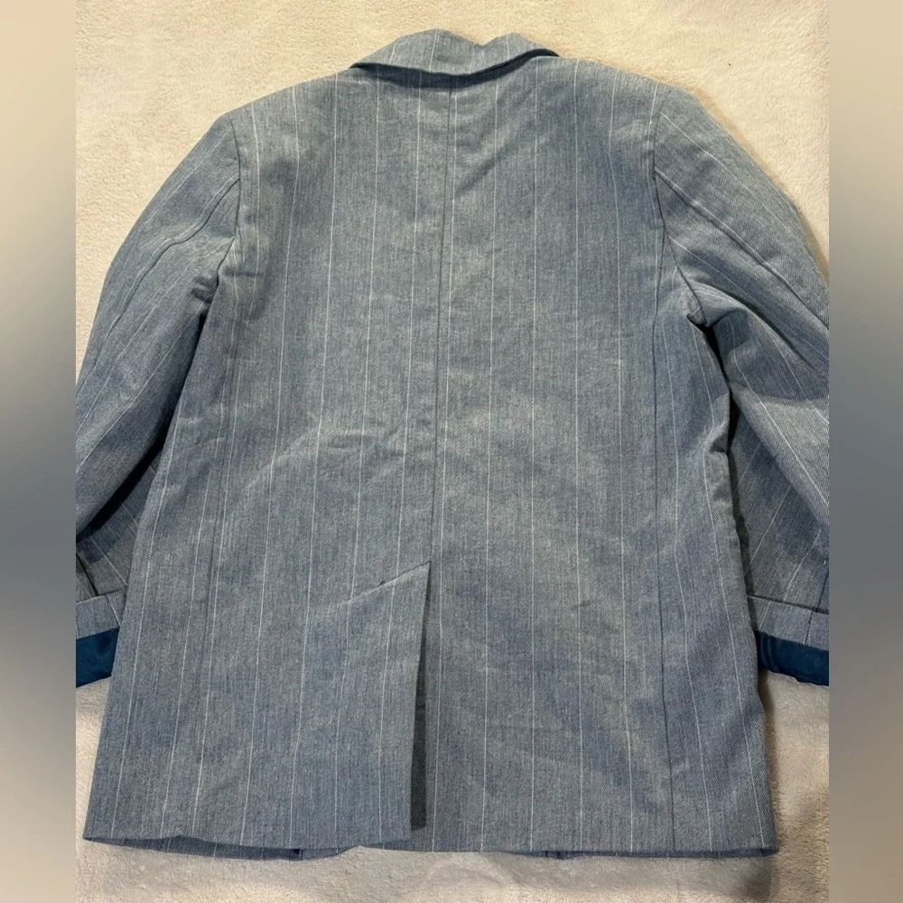 Classic Chambray Blazer By Cat & Jack- Blue - Size 4T